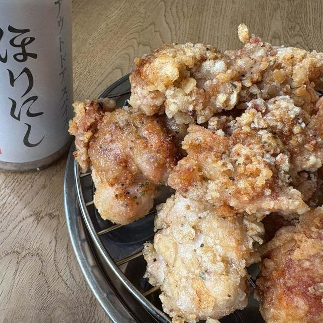 ほりにしで唐揚げ♪