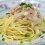カルシウムたっぷり! サーモンクリームパスタ