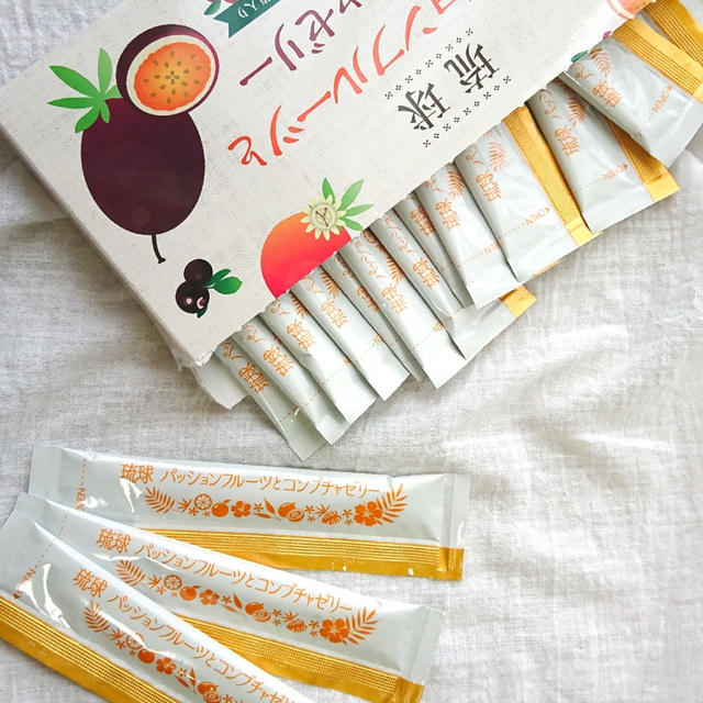 ＊【しまのや】琉球パッションフルーツとコンブチャゼリー＊