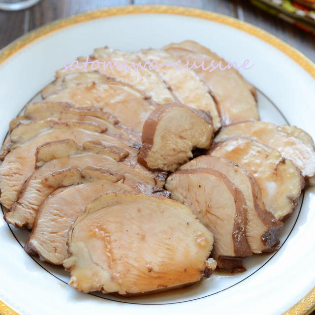 しっとり【鶏むね肉の紅茶煮】お弁当にも！