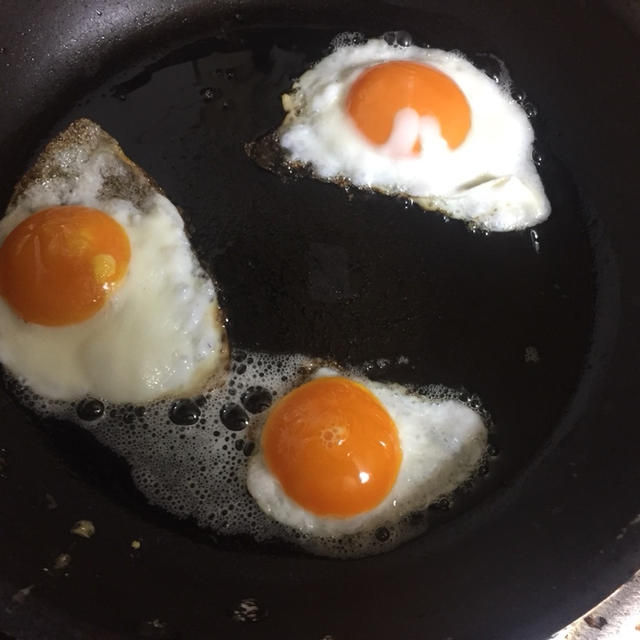 目玉焼きに挑む！