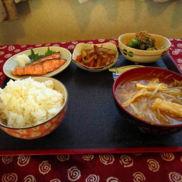 朝ごはん　１月１７日（月）