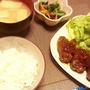 ピーマンの肉詰めケチャップ煮込み