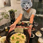 りょこさんが来るので、だんなさまが腕を振るってくれた♪