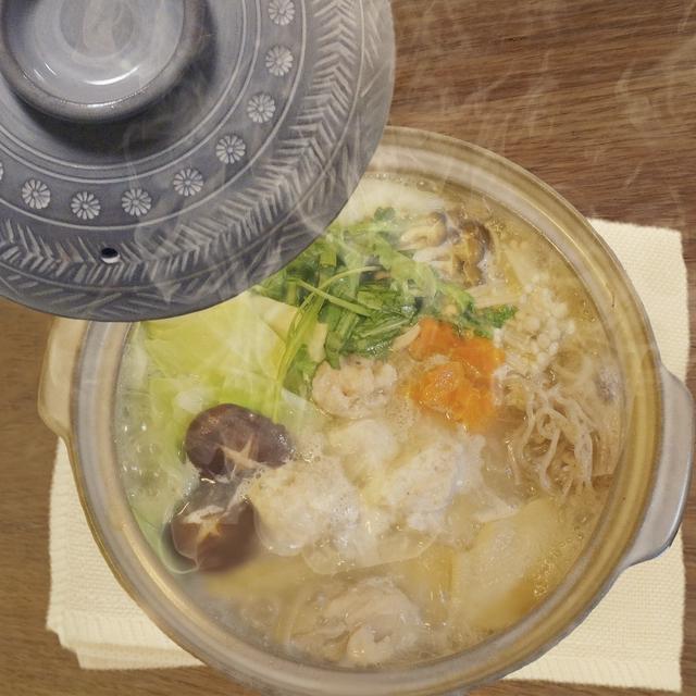 旨みたっぷり！鶏の水炊き