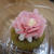 母の日の抹茶のカップケーキ