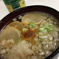 寒いので……夜は温蕎麦(笑