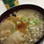 寒いので……夜は温蕎麦(笑
