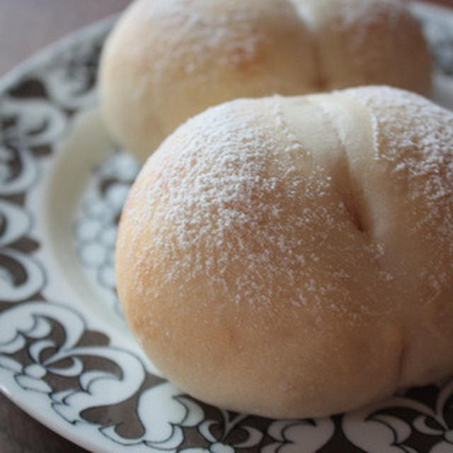 豆乳白パン。