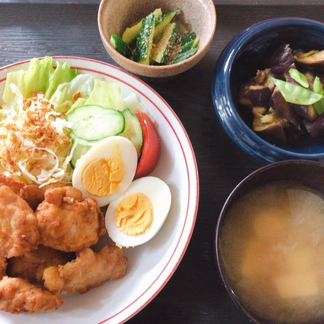 ガッツリ豚肩ロース唐揚げ！＆健康診断
