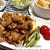 こってりピリ辛肉味噌豆腐のっけ〜試合4日前