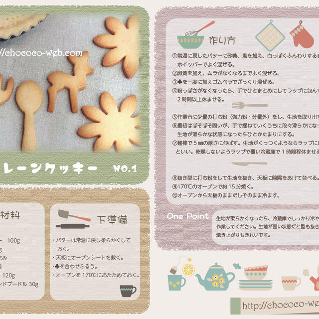 プレーンクッキー レシピ