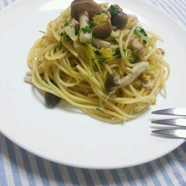 ＊Lunch＊～春キャベツとツナの あっさり和風パスタ～