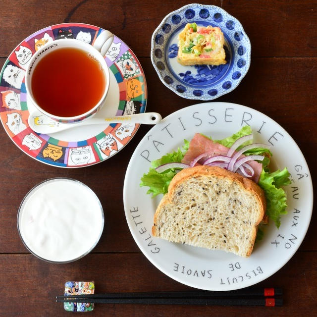 ☆不老長寿の秘薬！？ゴマパンで朝ごはん☆