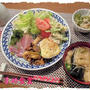 不調だし忙しいし！【ツバスと残り物】定食でちゃちゃっと！！＆山椒餅♪んっま！