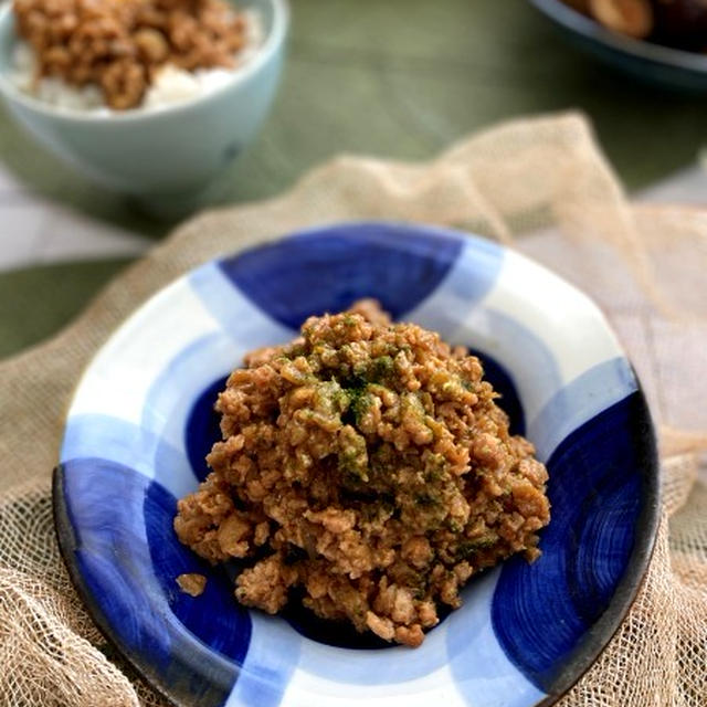 便利な作り置き～我が家のれんこんたっぷり肉味噌