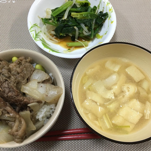 牛丼レシピ〜ママ友の夕飯を参考にして〜