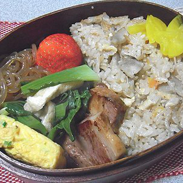 生姜炊き込みご飯弁当