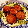 酸味が美味しい「たけのこ入り甘酢肉団子」♪ Sweet & Sour Meatball