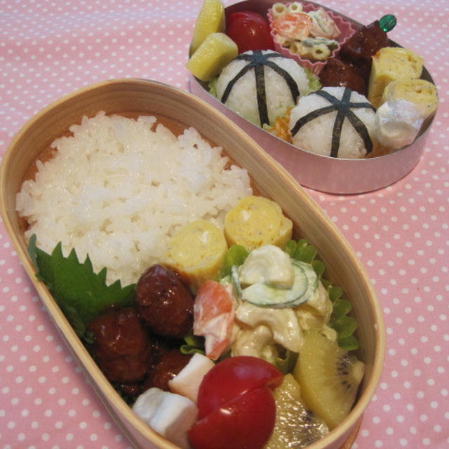 久々のお弁当。