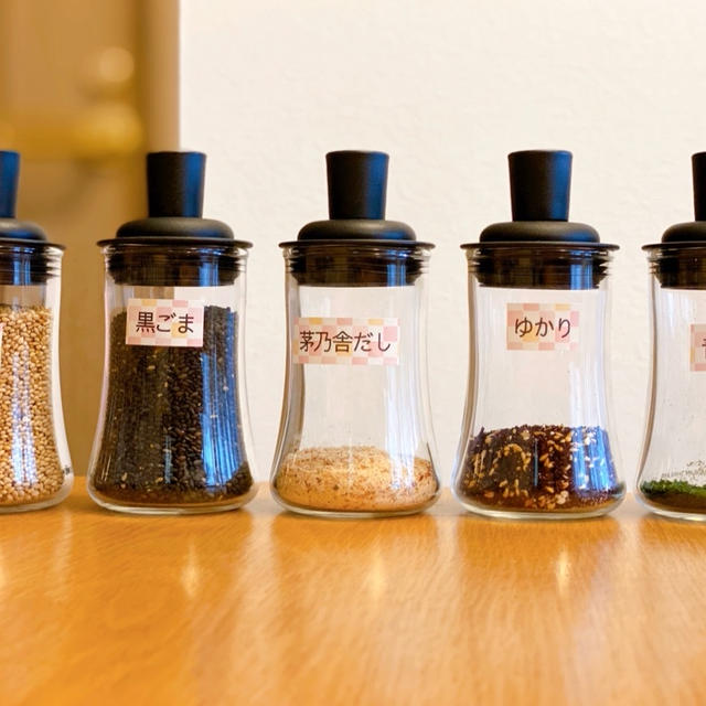 お弁当調味料ゴレンジャイ！iwakiのふりかけボトルが優秀すぎる