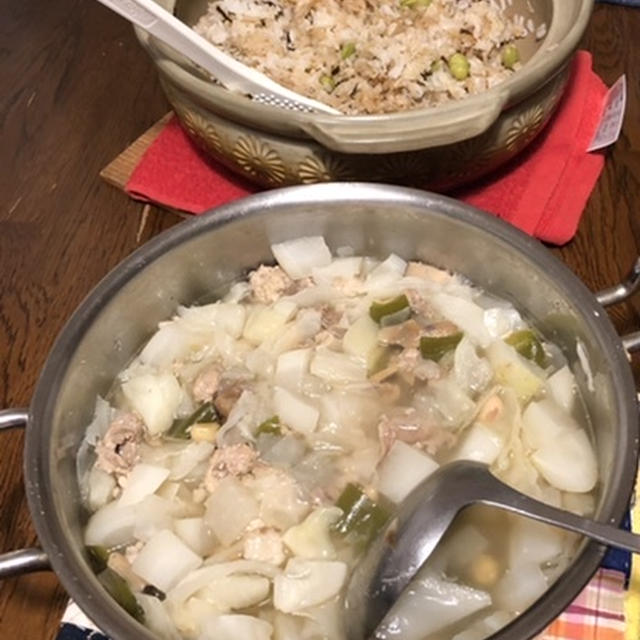 野菜たっぷりスープ