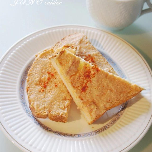 超簡単！トーストレシピ☆明太マヨトースト☆そしてスマホの初期化画面がカワイイ♪