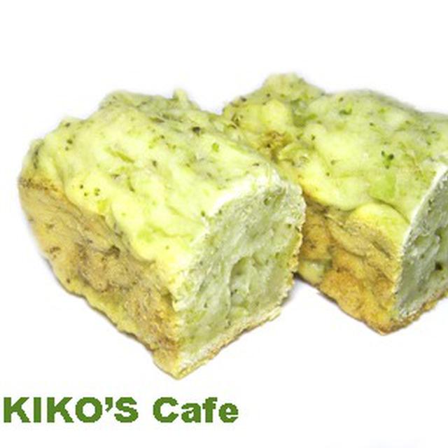 犬用ケーキレシピ【卵なしブロッコリーの芯を使ったケーキ】