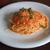 キノコのトマトクリームパスタ