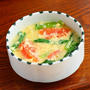 【スープレシピ】小松菜とトマトのかき玉スープ