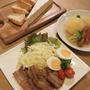 自家製ベーコンとポトフそして久しぶりにパン焼きました♪