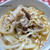 きのこ肉うどん＆豚肉入りラタトゥウユ