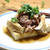 【甘辛豚エリンギの豆腐ステーキ】#簡単#時短#10分#主菜#レンジ調理