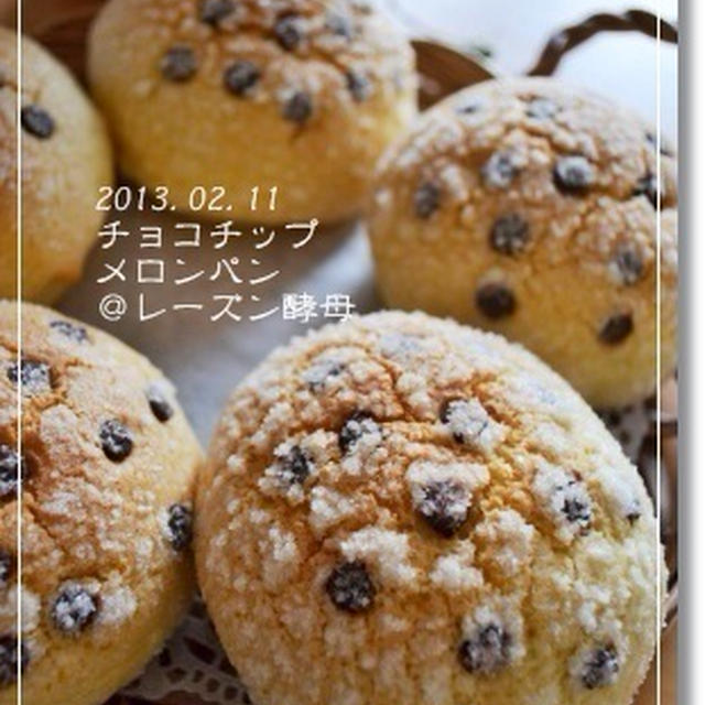 焼酎トリュフとチョコチップメロンパン