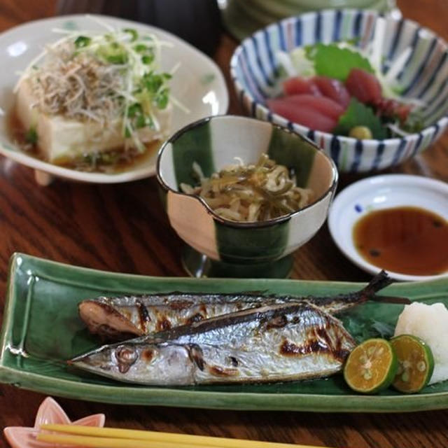 シーズン初　　生秋刀魚♪