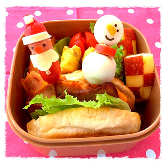 クリスマスサンドイッチ By ひろかさん レシピブログ 料理ブログのレシピ満載