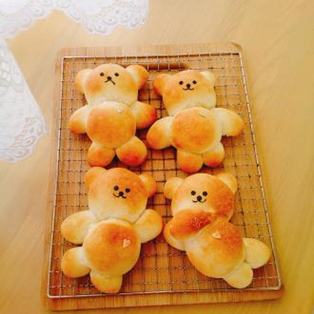 陽気な小ぐまパン（＾エ＾）