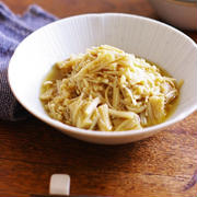えのきの柚子胡椒和え【#簡単レシピ #時短料理 #レンチン #電子レンジ料理 #レシピ #おかず #えのき #めんつゆ #柚子胡椒】【レシピ2309】