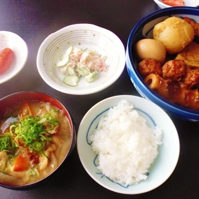 さっくり食べよう～朝ごはん♪と日本銀行って！うふふ。