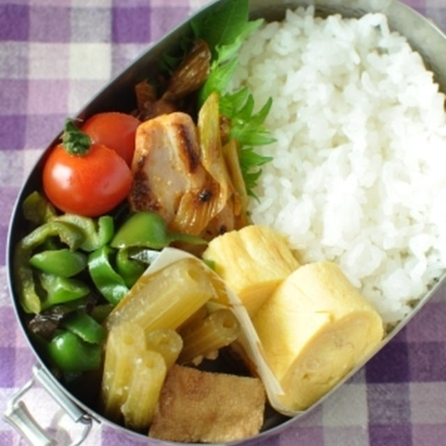 鶏肉と葱のコチュジャン炒め弁当