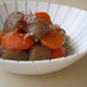 こんにゃくと人参のおかか煮