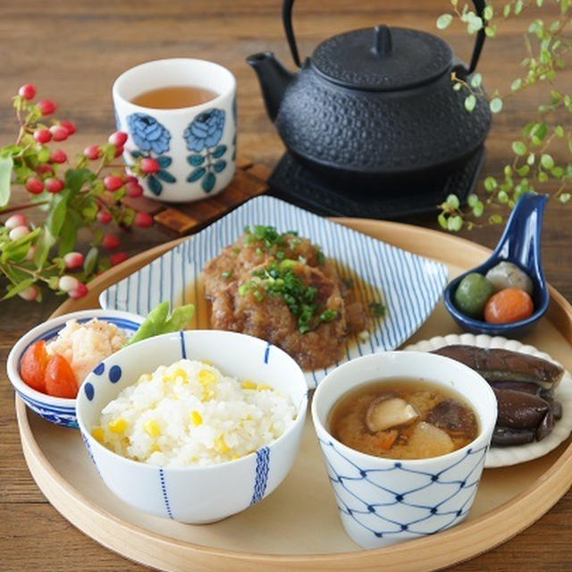 ハンバーグのみぞれ煮