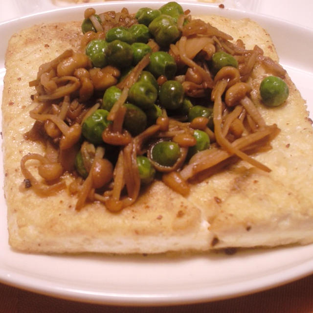 豆腐のステーキ
