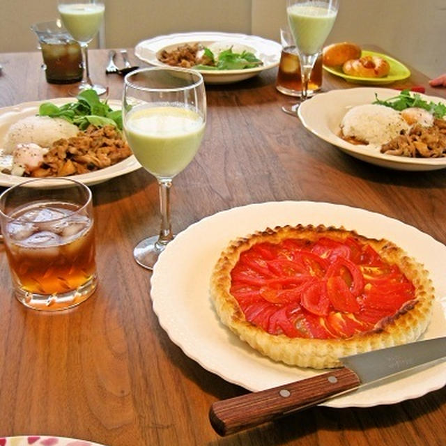 美ポークプレートでおもてなしランチ