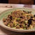 チャリ撤去／【recipe】ズッキーニと茄子と豚挽き肉の中華炒め