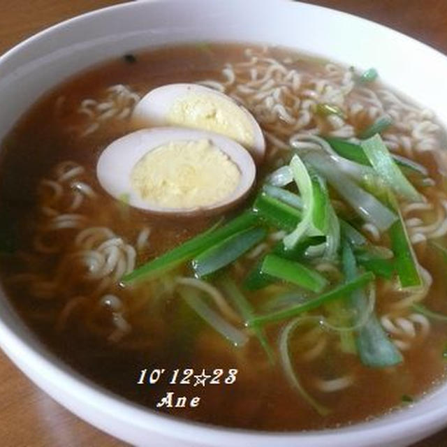 辛いラーメン♪　＜ネギ味噌