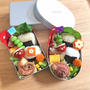 タコ弁当♩げそ揚げ&パスタ