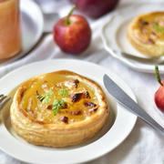 【レシピ】りんごジャムと、簡単オープンアップルパイ