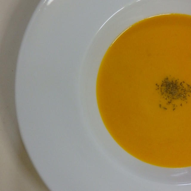 美肌レシピ、かぼちゃのスープ