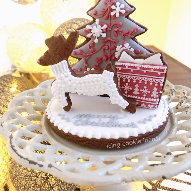 【ご予約受付開始♪】立体クッキーのクリスマスツリーレッスン♡